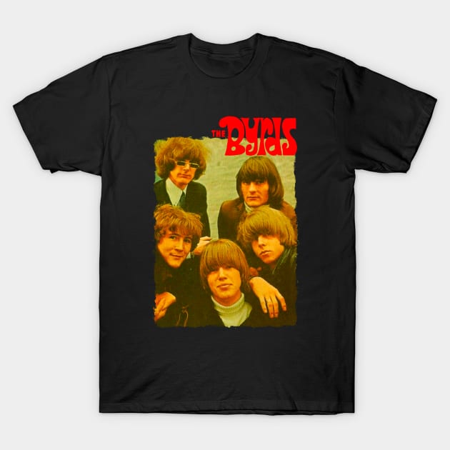 The Byrds // Retro 60s Rock T-Shirt by The Dare